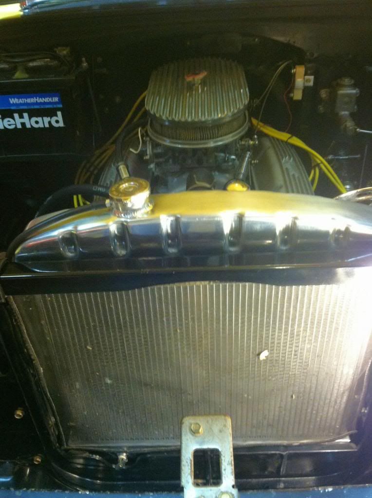 radiator bug screen Chevy Tri Five Forum